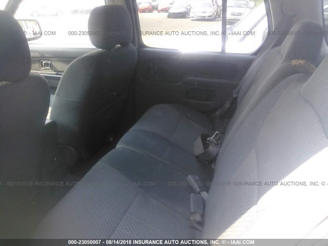 5N1ED28Y12C547937 - 2002 NISSAN XTERRA XE/SE SILVER photo 8