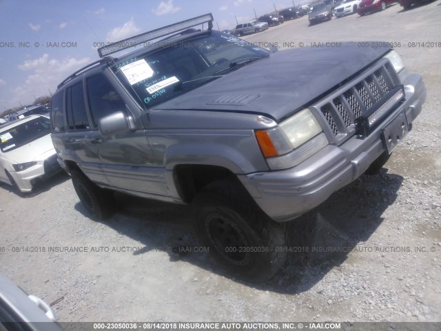 1J4GZ88Z6WC120909 - 1998 JEEP GRAND CHEROKEE LIMITED 5.9L BLACK photo 1