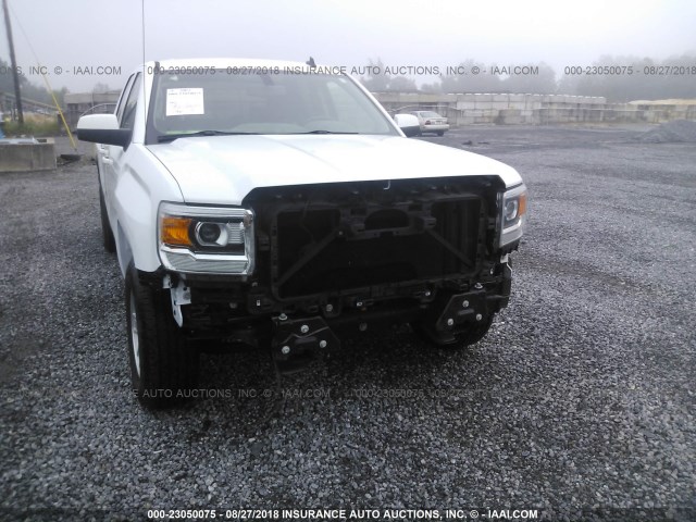 1GTR1UEH4EZ119957 - 2014 GMC SIERRA C1500 SLE WHITE photo 6