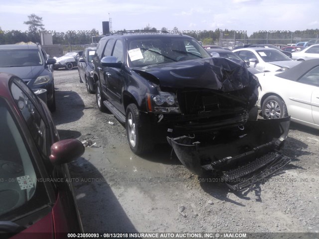 1GNSCBE00DR349642 - 2013 CHEVROLET TAHOE C1500 LT BLACK photo 1