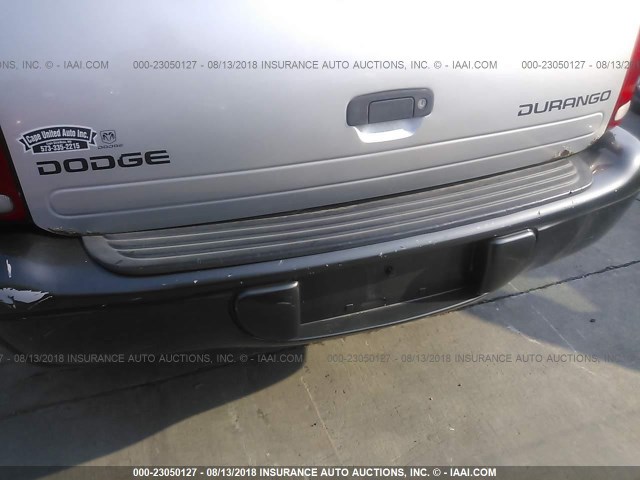 1B4HS38N92F131326 - 2002 DODGE DURANGO SPORT/SXT SILVER photo 6