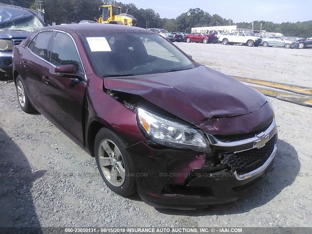 1G11C5SL4FF132872 - 2015 CHEVROLET MALIBU 1LT წითელი ფოტო 1