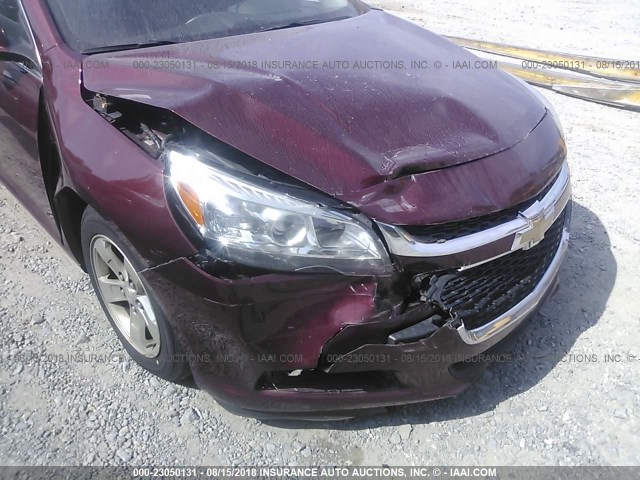 1G11C5SL4FF132872 - 2015 CHEVROLET MALIBU 1LT წითელი ფოტო 6