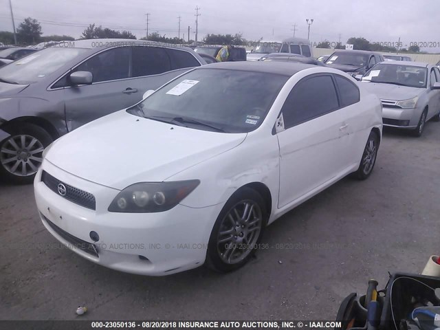 JTKDE167X80274498 - 2008 TOYOTA SCION TC 白色 照片 2