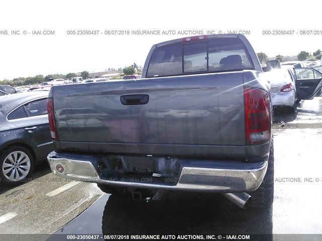 3D7KS28C55G763671 - 2005 DODGE RAM 2500 ST/SLT GRAY photo 6