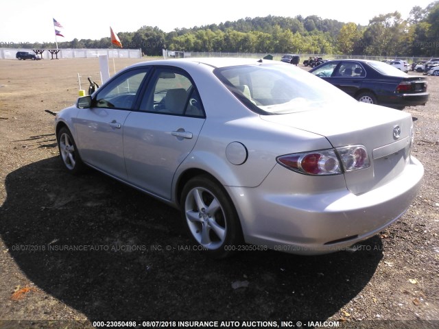 1YVHP80D665M27124 - 2006 MAZDA 6 S SILVER photo 3