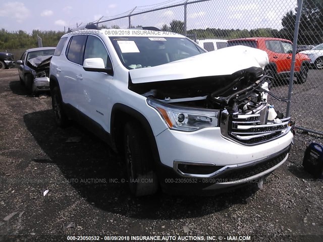 1GKKNULS7JZ212362 - 2018 GMC ACADIA SLT-1 WHITE photo 1