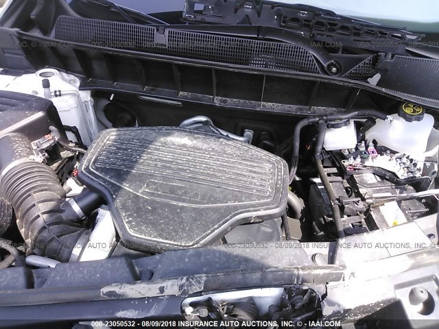 1GKKNULS7JZ212362 - 2018 GMC ACADIA SLT-1 Biały zdjęcie 10