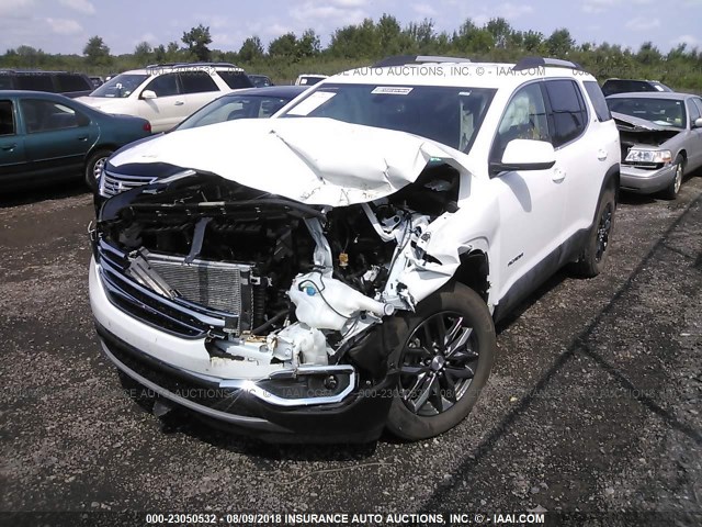 1GKKNULS7JZ212362 - 2018 GMC ACADIA SLT-1 Biały zdjęcie 2
