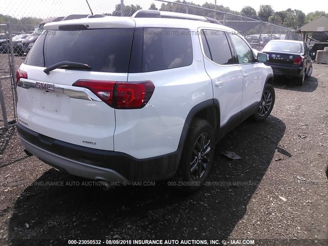 1GKKNULS7JZ212362 - 2018 GMC ACADIA SLT-1 Biały zdjęcie 4