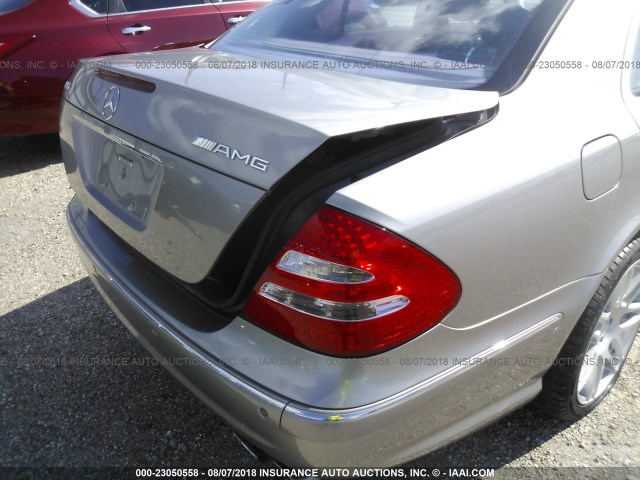 WDBUF76J14A465555 - 2004 MERCEDES-BENZ E 55 AMG SILVER photo 6