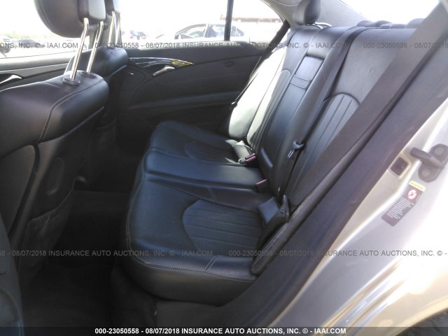 WDBUF76J14A465555 - 2004 MERCEDES-BENZ E 55 AMG SILVER photo 8
