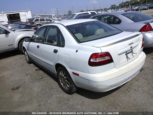 YV1VS27534F034945 - 2004 VOLVO S40 1.9T WHITE photo 3