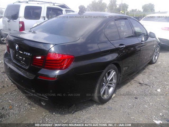 WBA5B1C52FD922460 - 2015 BMW 535 I BLACK photo 4