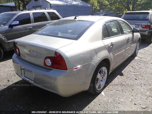 1G1ZD5E07CF158671 - 2012 CHEVROLET MALIBU 2LT BEIGE photo 4