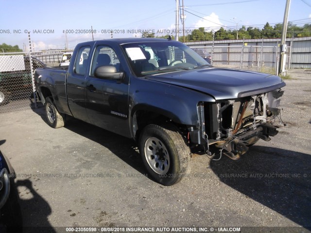 2GTEC19C971591315 - 2007 GMC NEW SIERRA C1500 GRAY photo 1