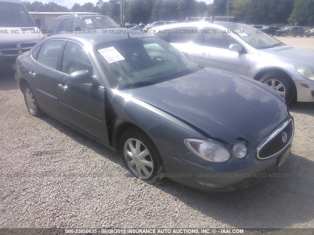 2G4WC562951297185 - 2005 BUICK LACROSSE CX GRAY photo 1