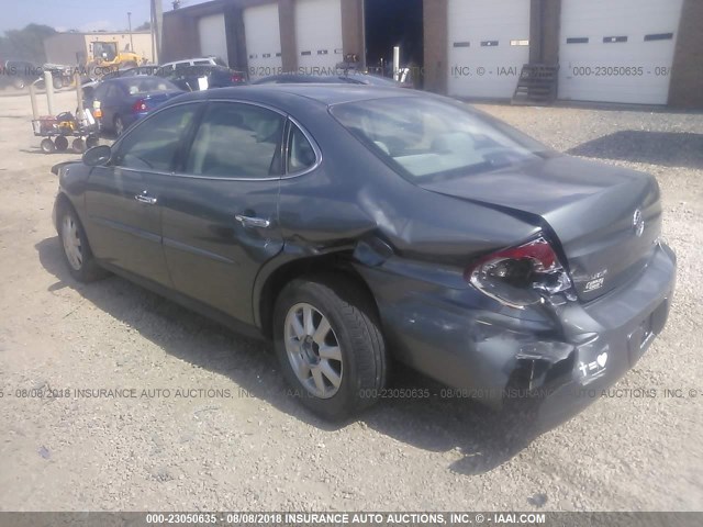 2G4WC562951297185 - 2005 BUICK LACROSSE CX GRAY photo 3