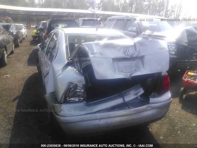 3VWSE69M02M060506 - 2002 VOLKSWAGEN JETTA GLS 银色 照片 6