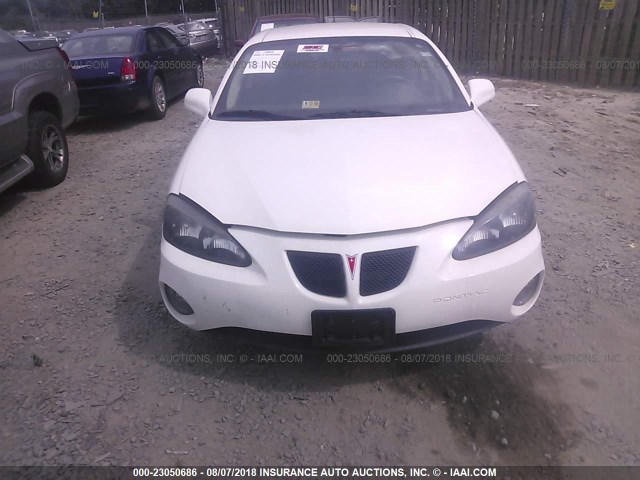 2G2WP582371174530 - 2007 PONTIAC GRAND PRIX WHITE photo 6