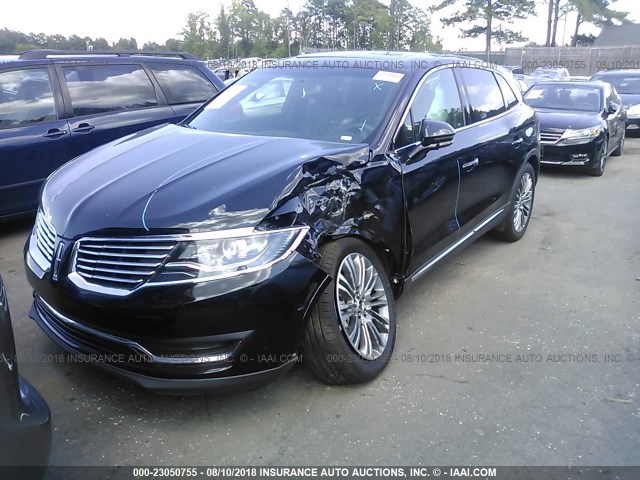 2LMPJ6LR0JBL35445 - 2018 LINCOLN MKX RESERVE BLACK photo 6