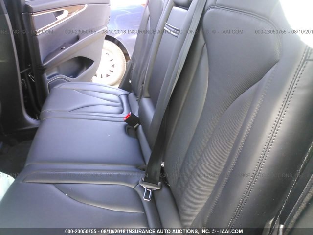 2LMPJ6LR0JBL35445 - 2018 LINCOLN MKX RESERVE Սև լուսանկար 8