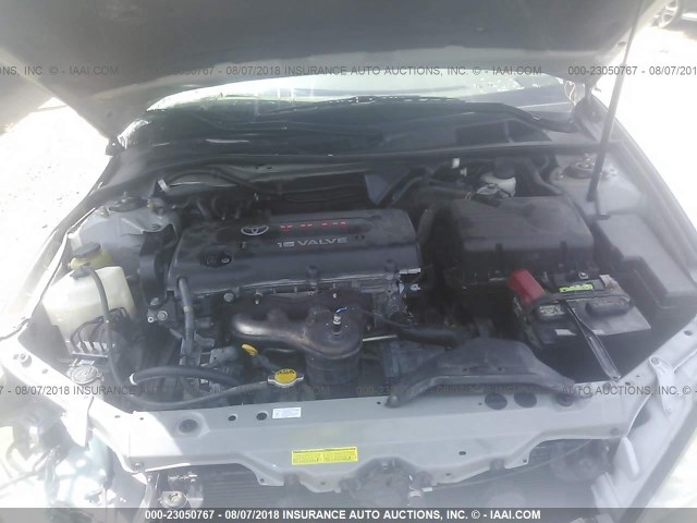4T1BE32K35U520585 - 2005 TOYOTA CAMRY LE/XLE/SE Gümüş foto 10