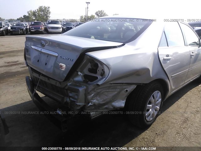 4T1BE32K76U143017 - 2006 TOYOTA CAMRY LE/XLE/SE Gümüş foto 6