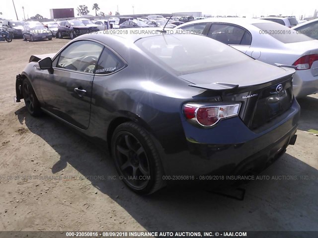 JF1ZCAC13E8604889 - 2014 SUBARU BRZ 2.0 LIMITED BLACK photo 3