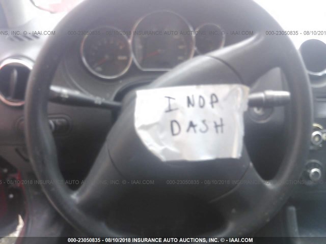 1G2ZF58B474187128 - 2007 PONTIAC G6 VALUE LEADER/BASE RED photo 7