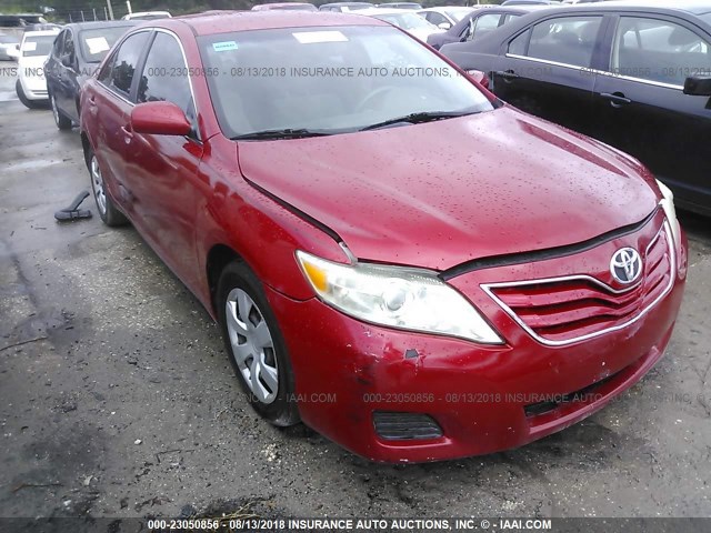 4T1BF3EK1AU514190 - 2010 TOYOTA CAMRY SE/LE/XLE 红色 照片 1