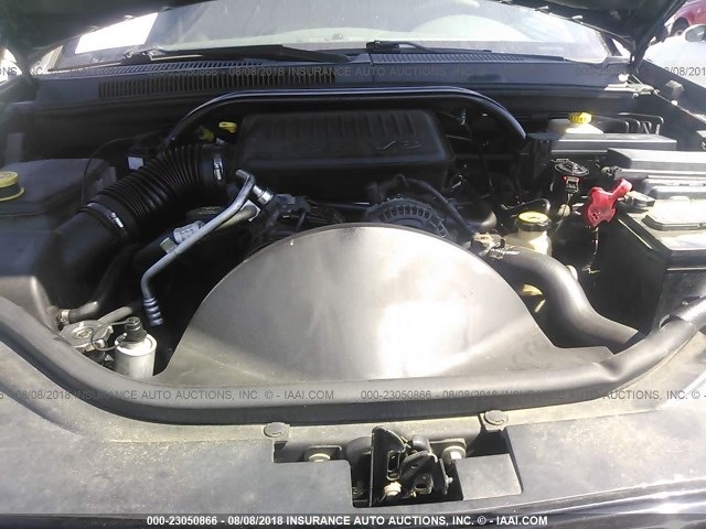 1J4HR48N35C713474 - 2005 JEEP GRAND CHEROKEE LAREDO/COLUMBIA/FREEDOM BLACK photo 10