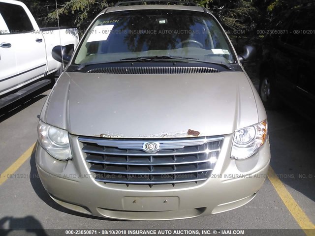2C4GP54L45R170743 - 2005 CHRYSLER TOWN & COUNTRY TOURING GOLD photo 6