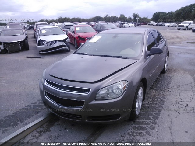 1G1ZB5E00CF164303 - 2012 CHEVROLET MALIBU BROWN photo 6