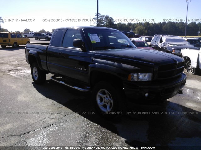 3B7HF13Z01G769189 - 2001 DODGE RAM 1500 BLACK photo 1