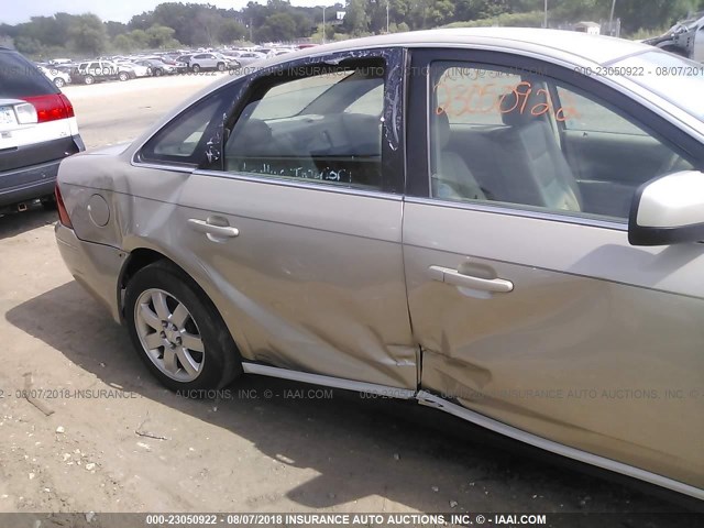 1FAFP24116G173049 - 2006 FORD FIVE HUNDRED SEL TAN photo 6