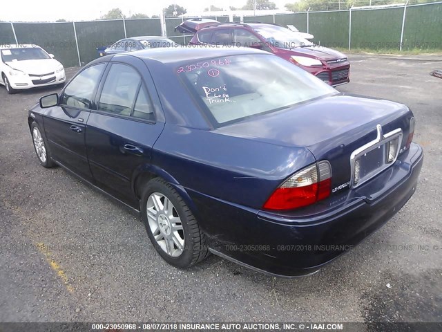 1LNHM87A24Y679308 - 2004 LINCOLN LS 蓝色 照片 3