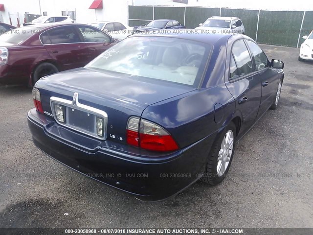 1LNHM87A24Y679308 - 2004 LINCOLN LS 蓝色 照片 4
