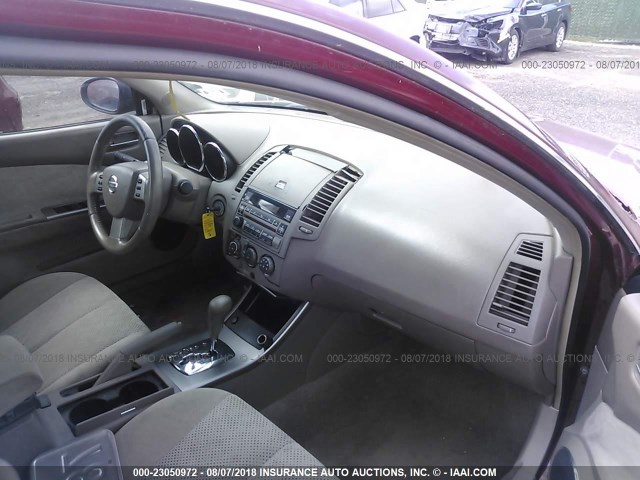 1N4AL11D86C214069 - 2006 NISSAN ALTIMA S/SL MAROON photo 5