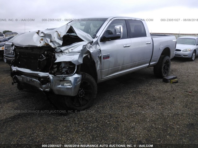 3D7UT2CL5BG534013 - 2011 DODGE RAM 2500 SILVER photo 2