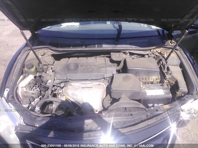 4T4BF3EK3BR188352 - 2011 TOYOTA CAMRY SE/LE/XLE BLACK photo 10