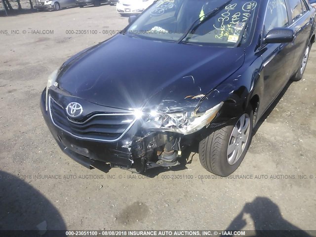 4T4BF3EK3BR188352 - 2011 TOYOTA CAMRY SE/LE/XLE BLACK photo 6