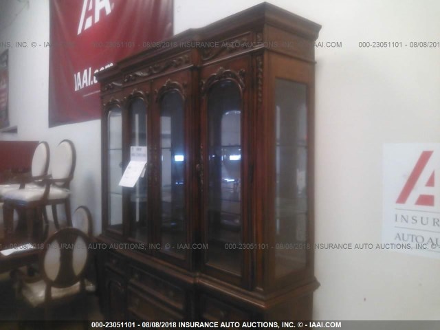 222444 - 1909 CHINA CABINET  BROWN photo 2