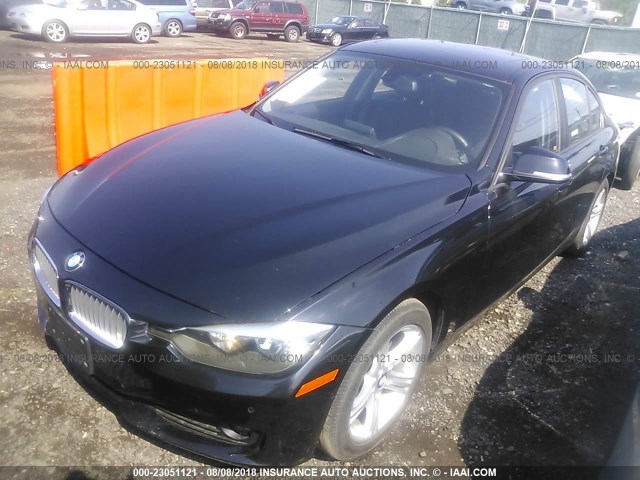 WBA3D3C5XFK157622 - 2015 BMW 328 BLACK photo 2
