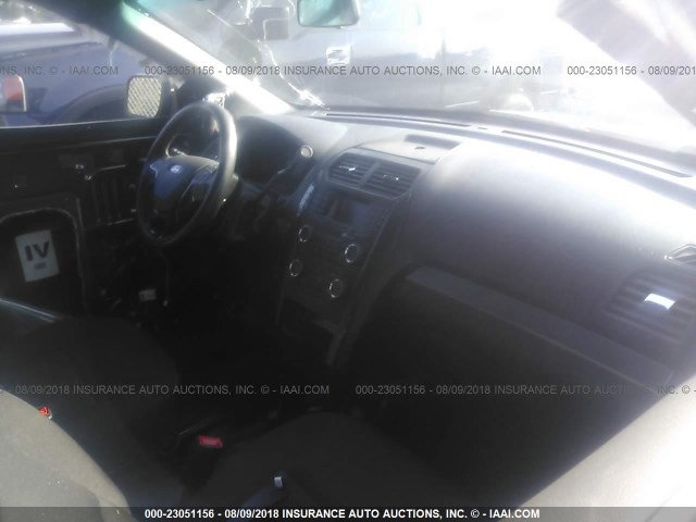 1FM5K8AR9HGA89562 - 2017 FORD EXPLORER POLICE INTERCEPTOR BLACK photo 5