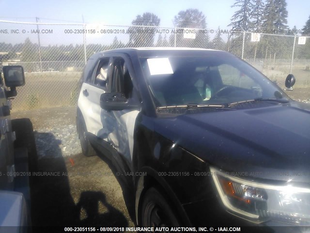 1FM5K8AR9HGA89562 - 2017 FORD EXPLORER POLICE INTERCEPTOR BLACK photo 6