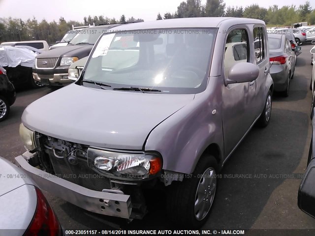 JN8AZ28R19T115151 - 2009 NISSAN CUBE S/SL GRAY photo 2