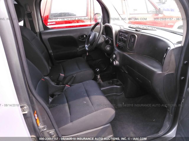 JN8AZ28R19T115151 - 2009 NISSAN CUBE S/SL GRAY photo 5