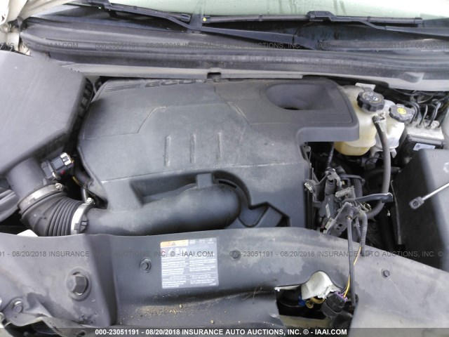 1G1ZC5E14BF343707 - 2011 CHEVROLET MALIBU 1LT თეთრი ფოტო 10