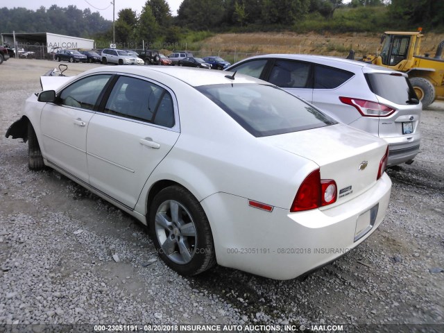 1G1ZC5E14BF343707 - 2011 CHEVROLET MALIBU 1LT თეთრი ფოტო 3